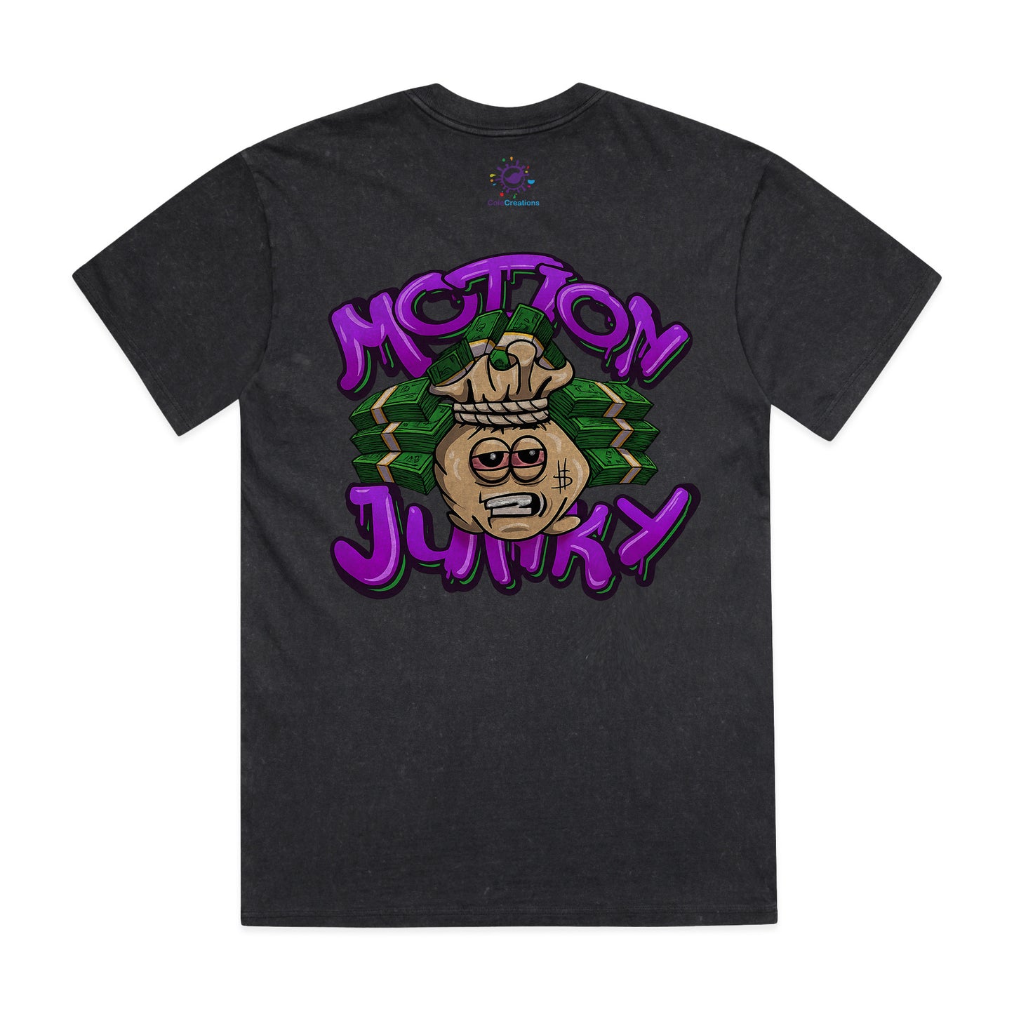Motion Junky Graphic Tee – Hustler Culture Collection