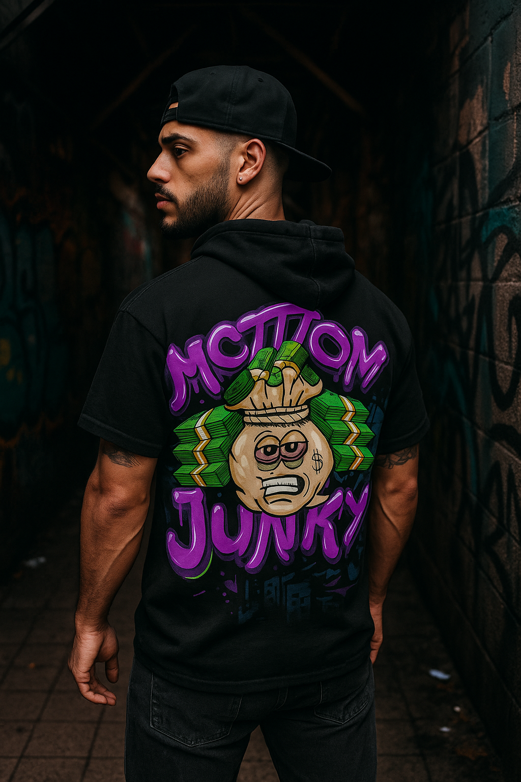 Motion Junky Graphic Tee – Hustler Culture Collection