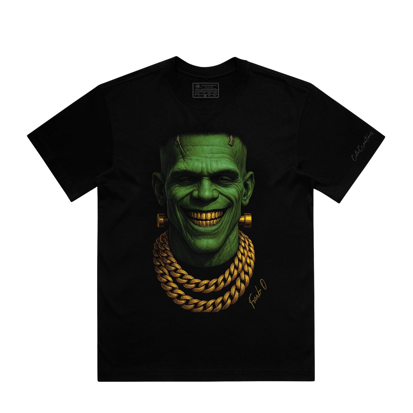 Frank-O – The Dripped-Out Monster Tee