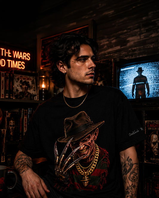 Nightmare Horror Graphic T-Shirt