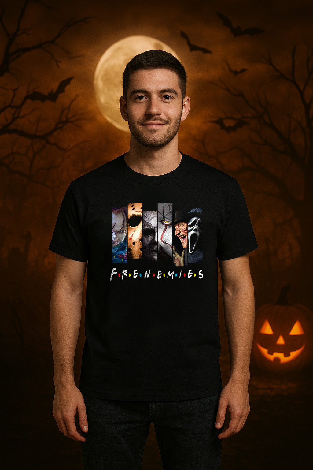 Horror Legends “Frenemies” Parody Tee/Hoodie