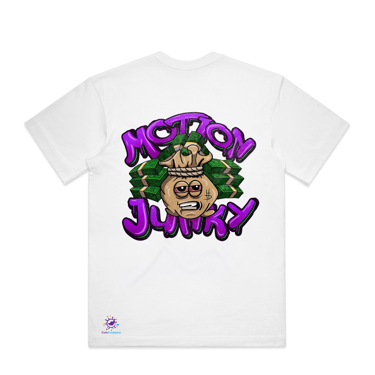 Motion Junky Graphic Tee – Hustler Culture Collection