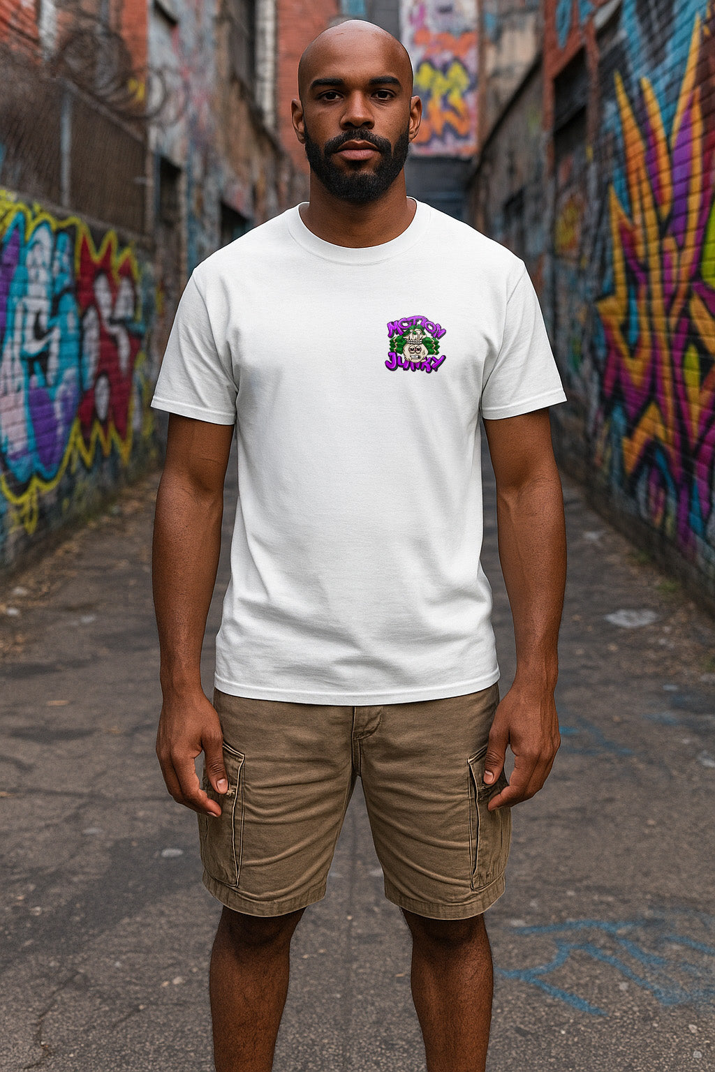 Motion Junky Graphic Tee – Hustler Culture Collection