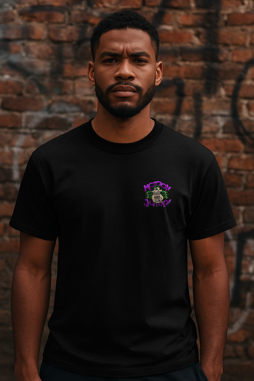Motion Junky Graphic Tee – Hustler Culture Collection