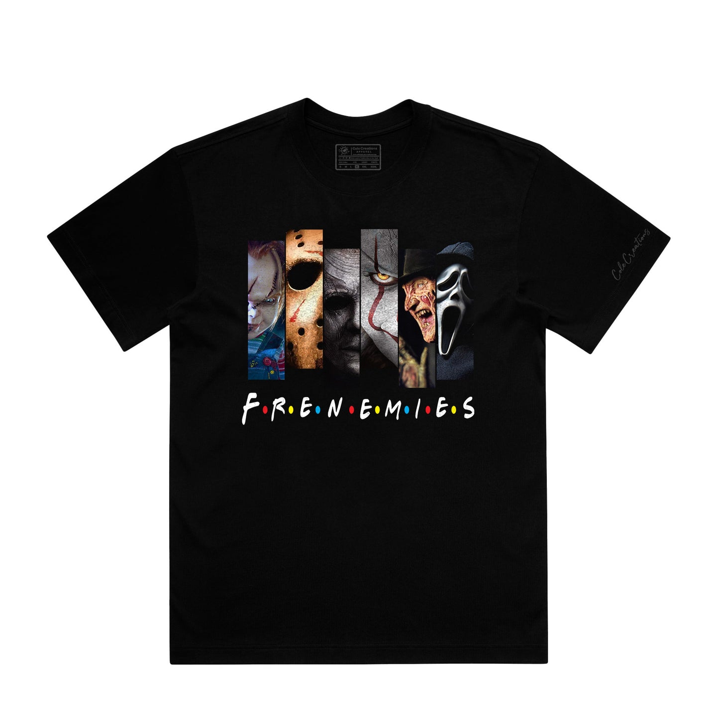 Horror Legends “Frenemies” Parody Tee/Hoodie