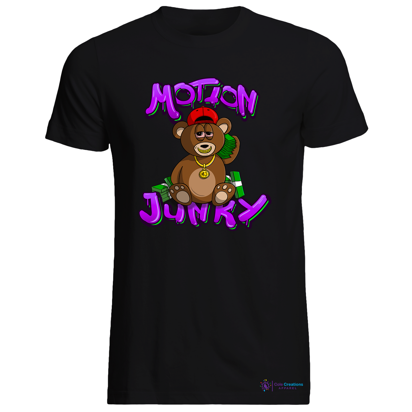 Motion Junkie Teddy Bear  T-shirt