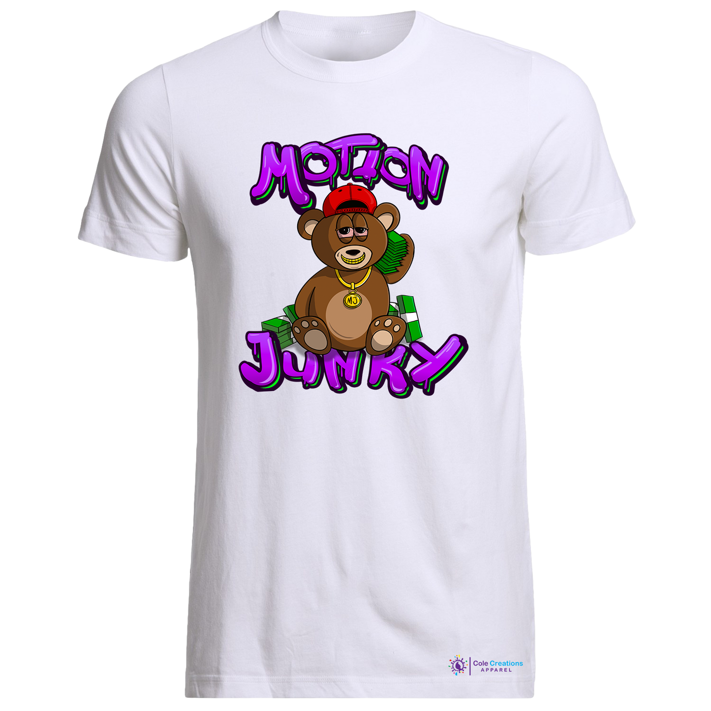 Motion Junkie Teddy Bear  T-shirt