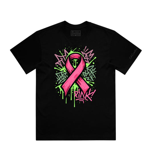 Think Pink – Graffiti Awareness Tee