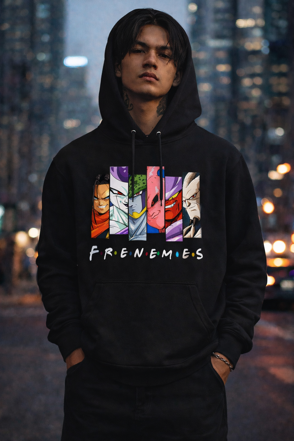 Frenemies: Anime Villains Shirt – Dragon Ball Inspired Graphic Tee