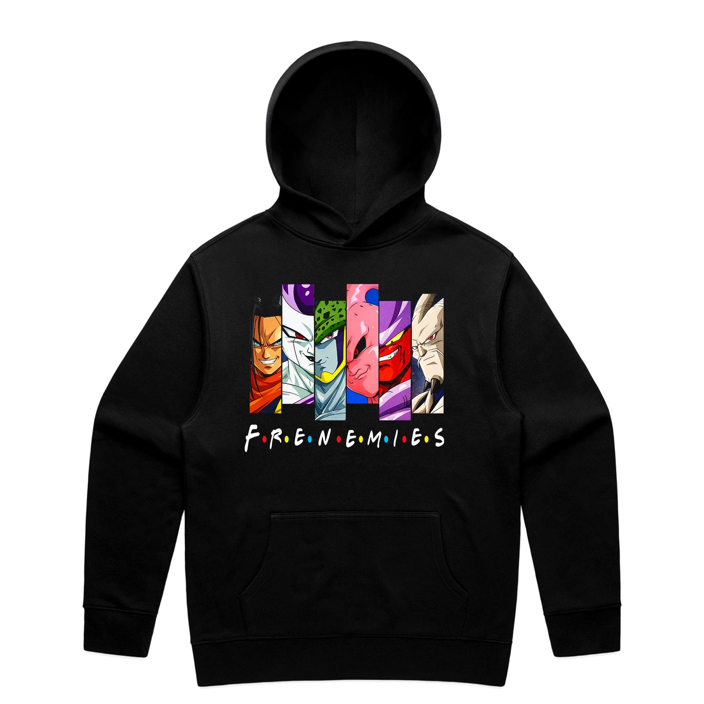Frenemies: Anime Villains Shirt – Dragon Ball Inspired Graphic Tee