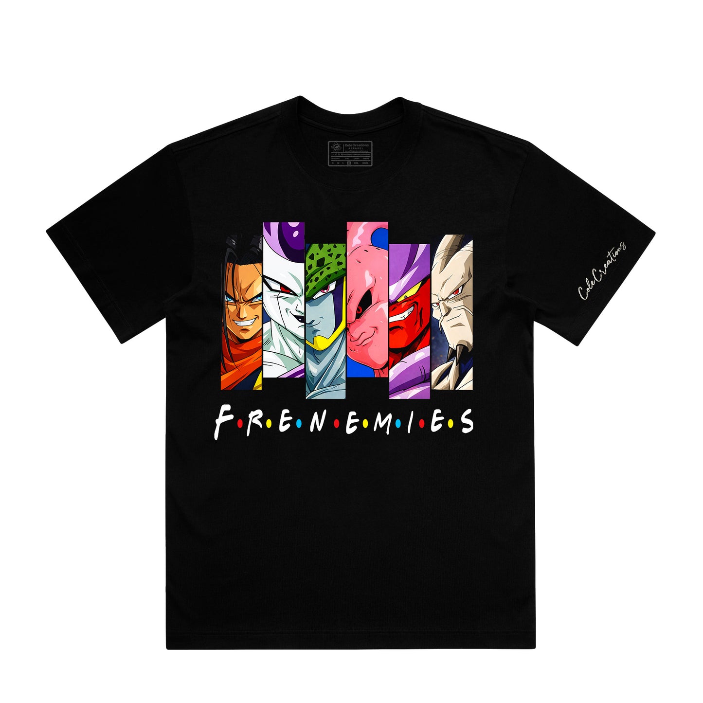 Frenemies: Anime Villains Shirt – Dragon Ball Inspired Graphic Tee