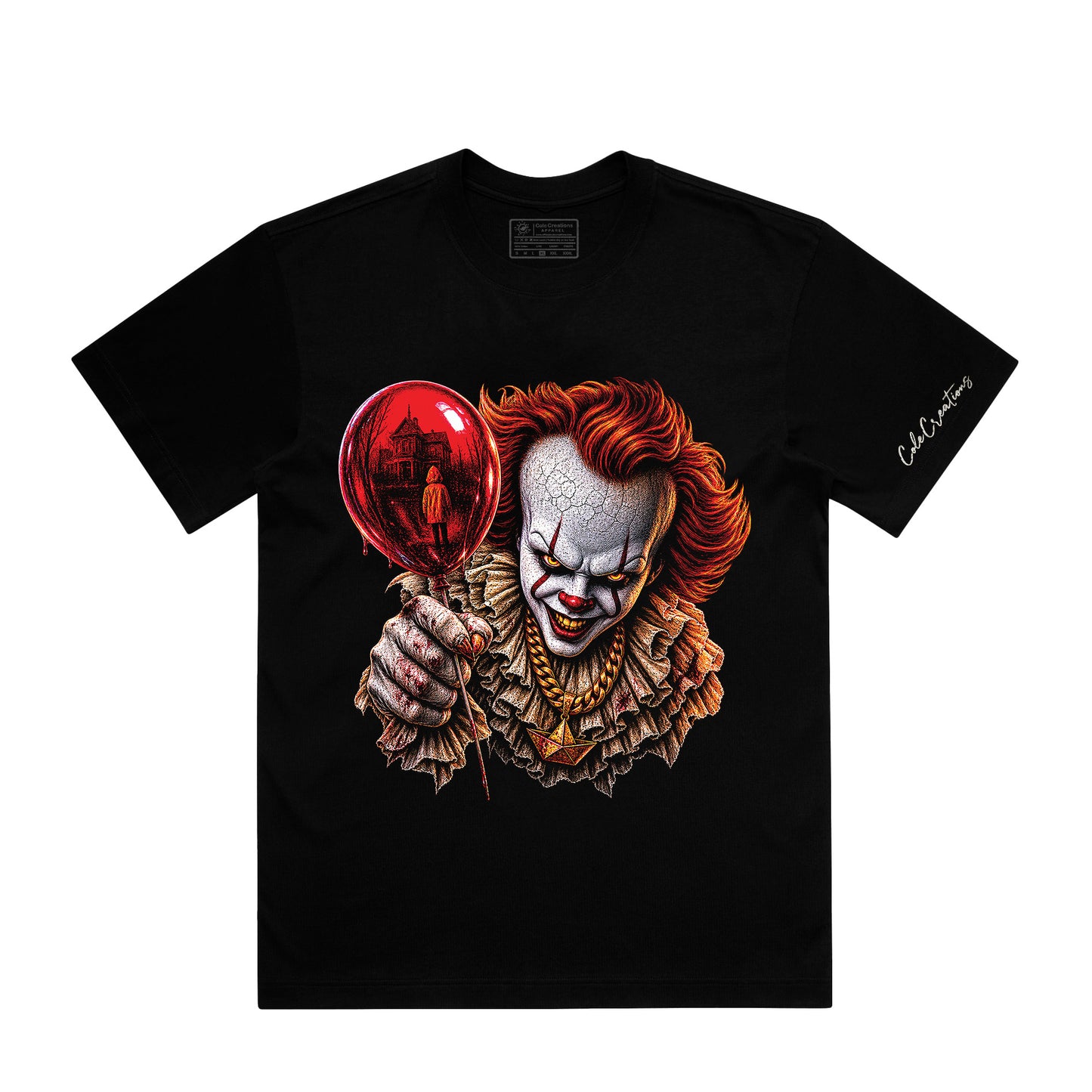 Red Balloon Horror Graphic T-Shirt