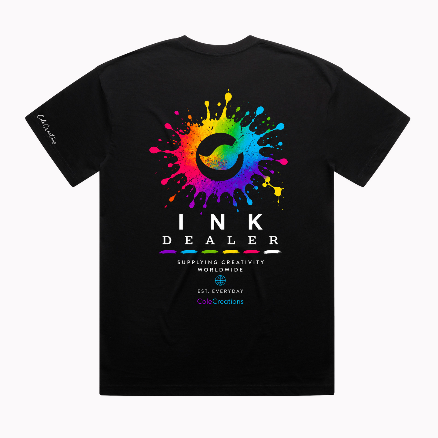 Ink Dealer Graphic T-Shirt | Supplying Creativity Worldwide