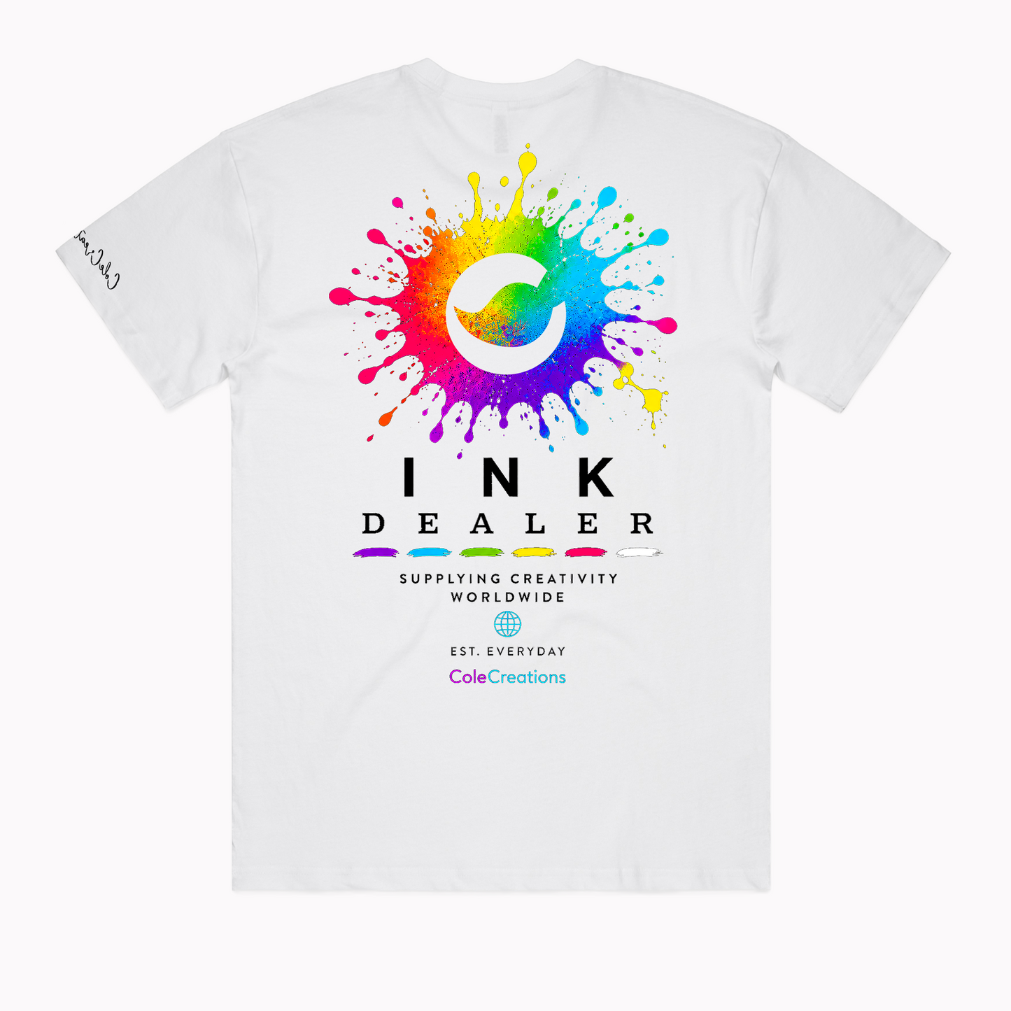 Ink Dealer Graphic T-Shirt | Supplying Creativity Worldwide