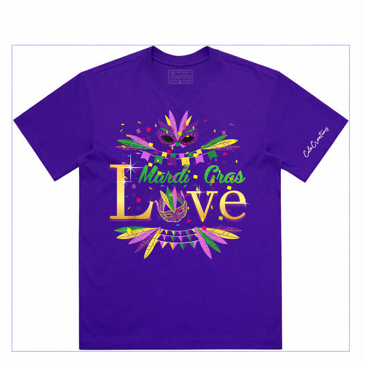 Mardi Gras Love T-Shirt