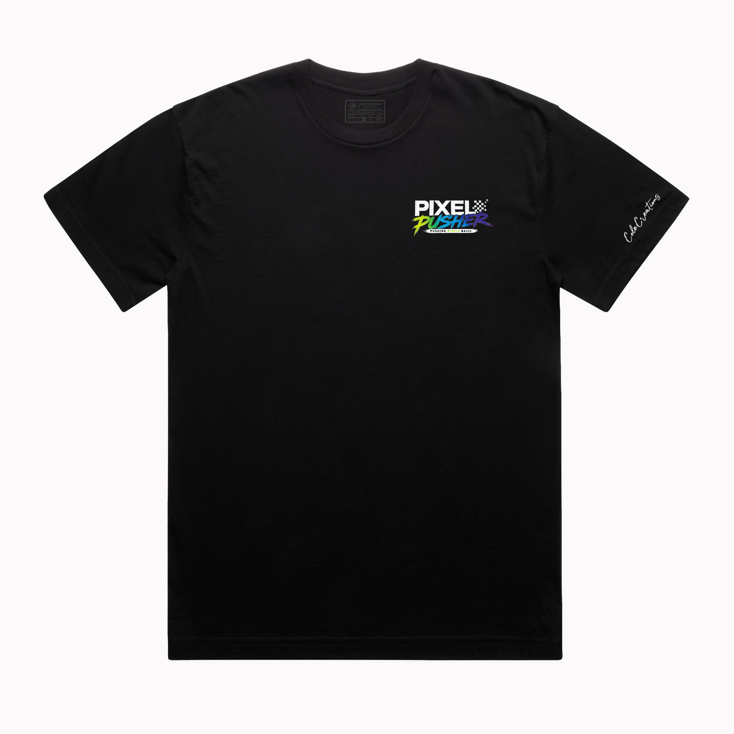 Pixel Pusher Graphic T-Shirt | Pushing Pixels Daily