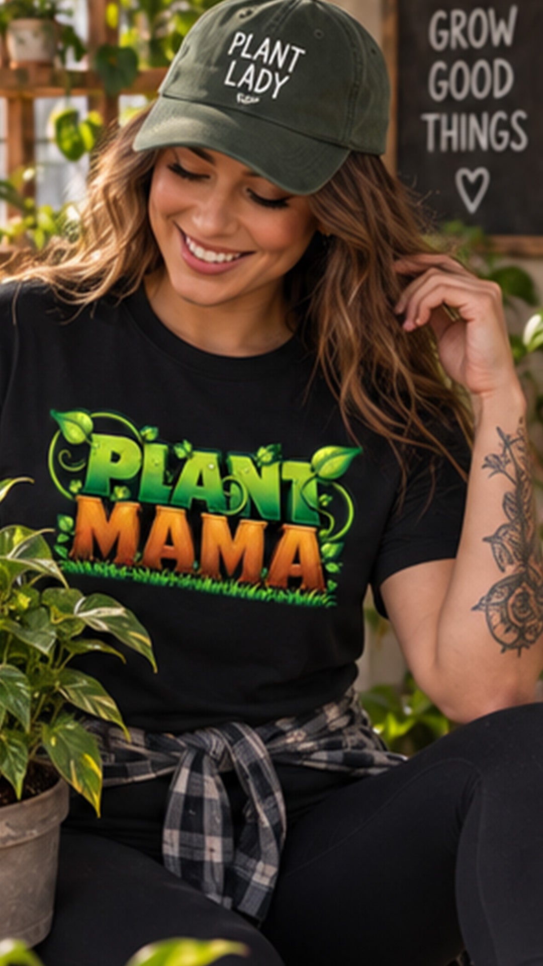 Plant Mama Graphic T-Shirt
