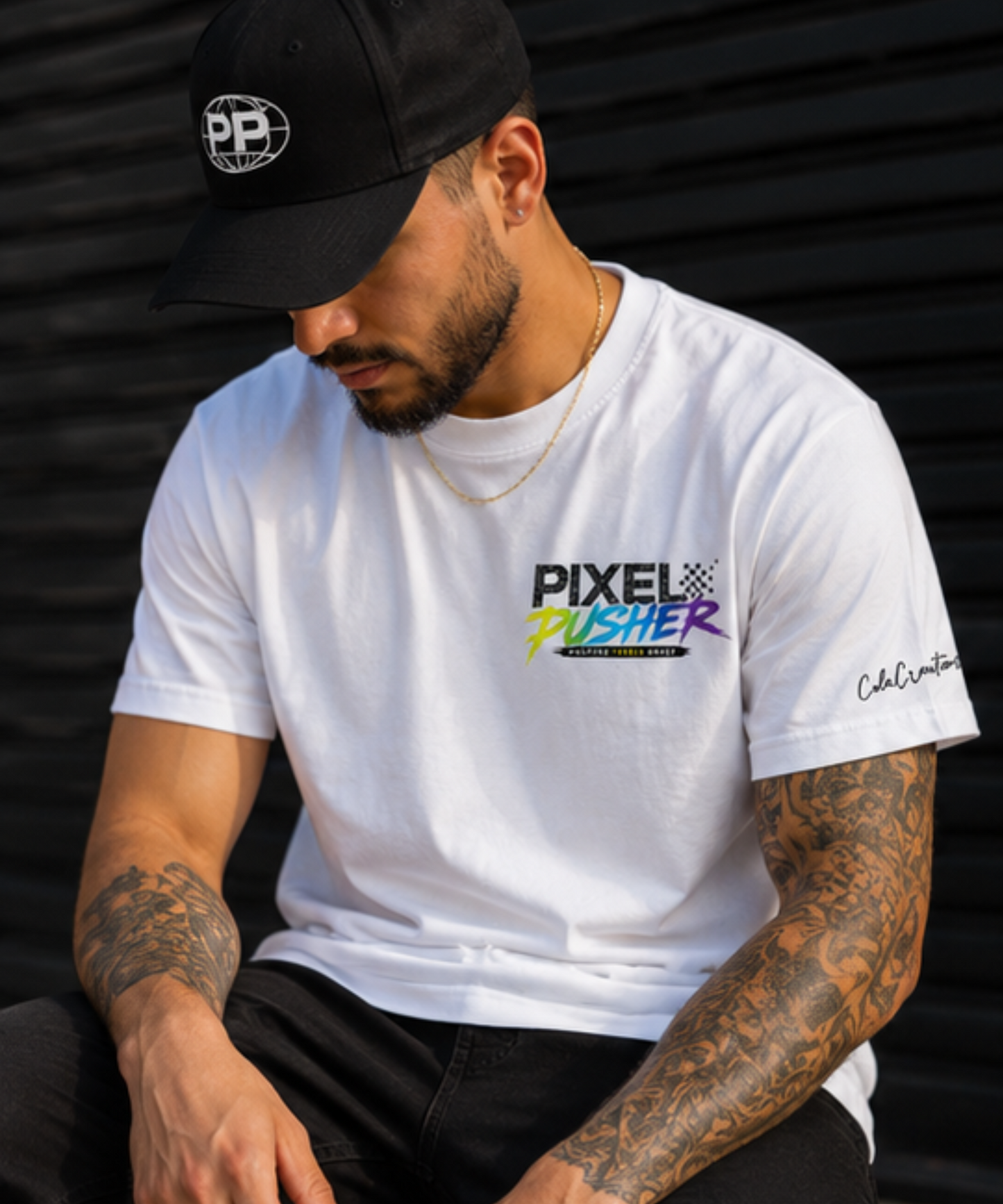 Pixel Pusher Graphic T-Shirt | Pushing Pixels Daily