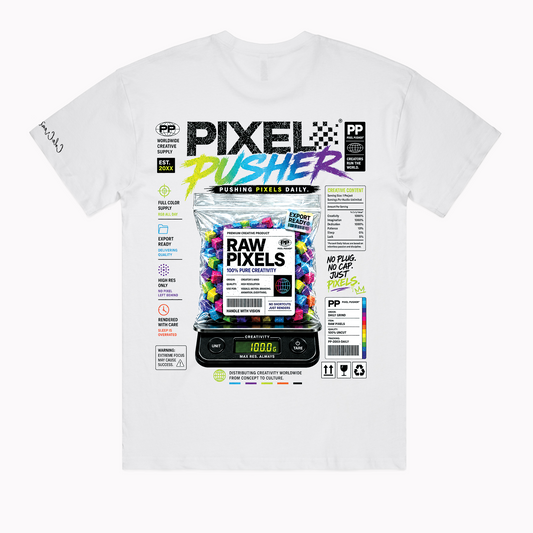 Pixel Pusher Graphic T-Shirt | Pushing Pixels Daily