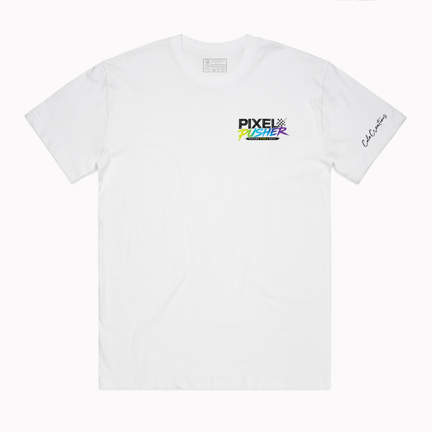Pixel Pusher Graphic T-Shirt | Pushing Pixels Daily