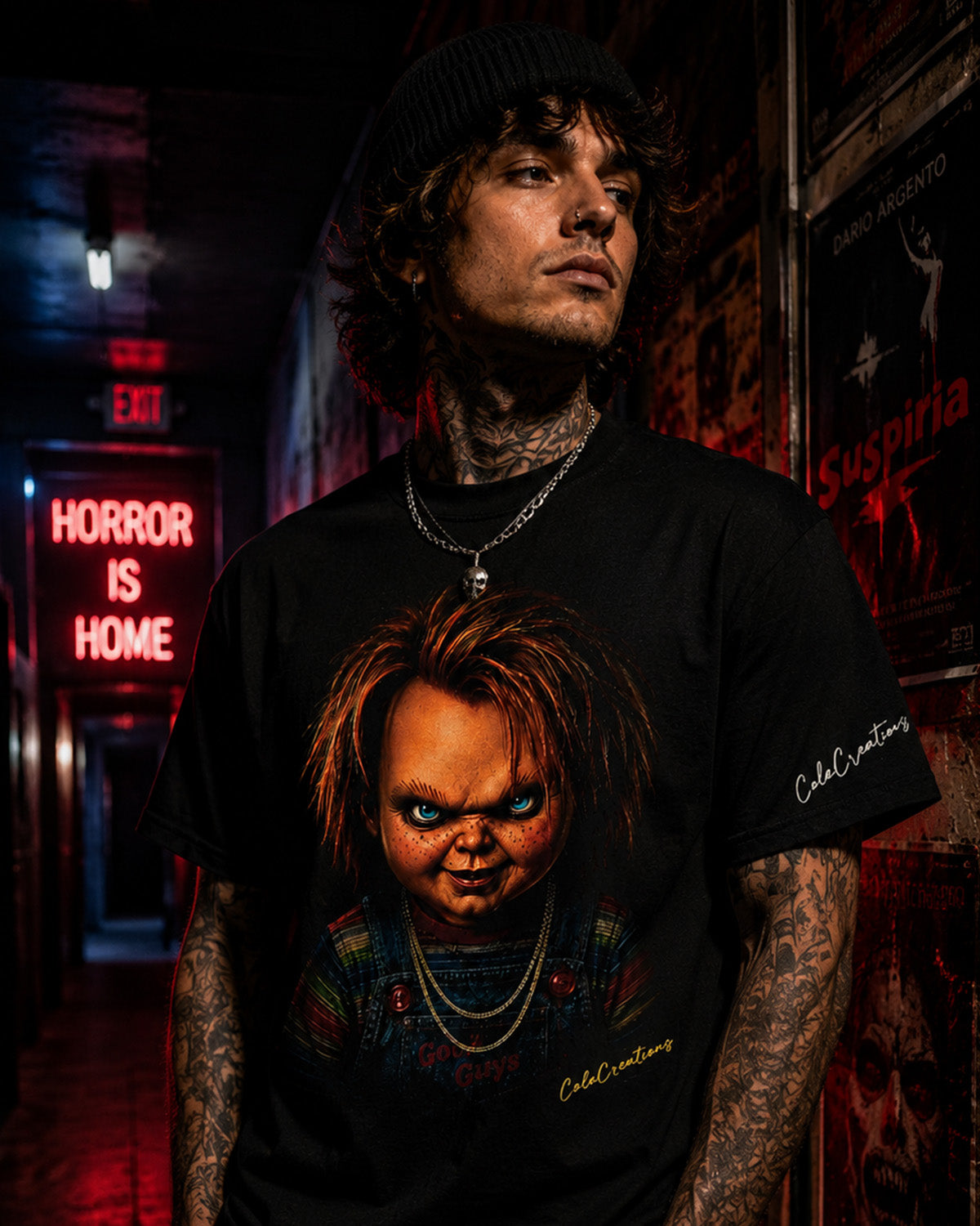 Good Guys Horror Graphic T-Shirt