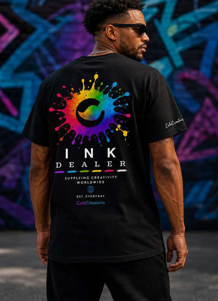 Ink Dealer Graphic T-Shirt | Supplying Creativity Worldwide