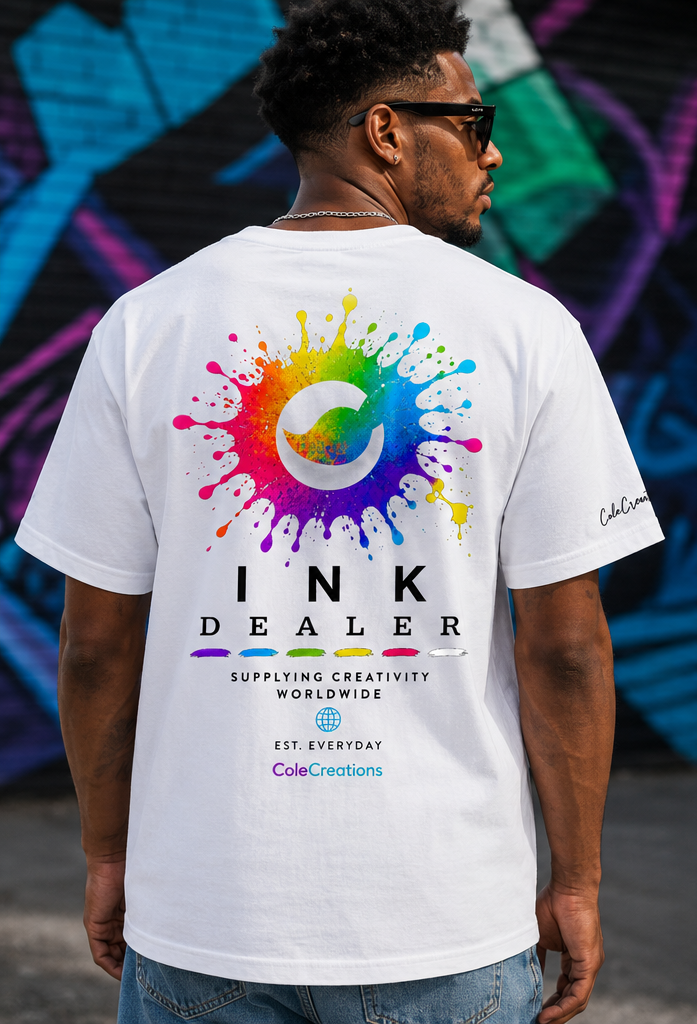 Ink Dealer Graphic T-Shirt | Supplying Creativity Worldwide