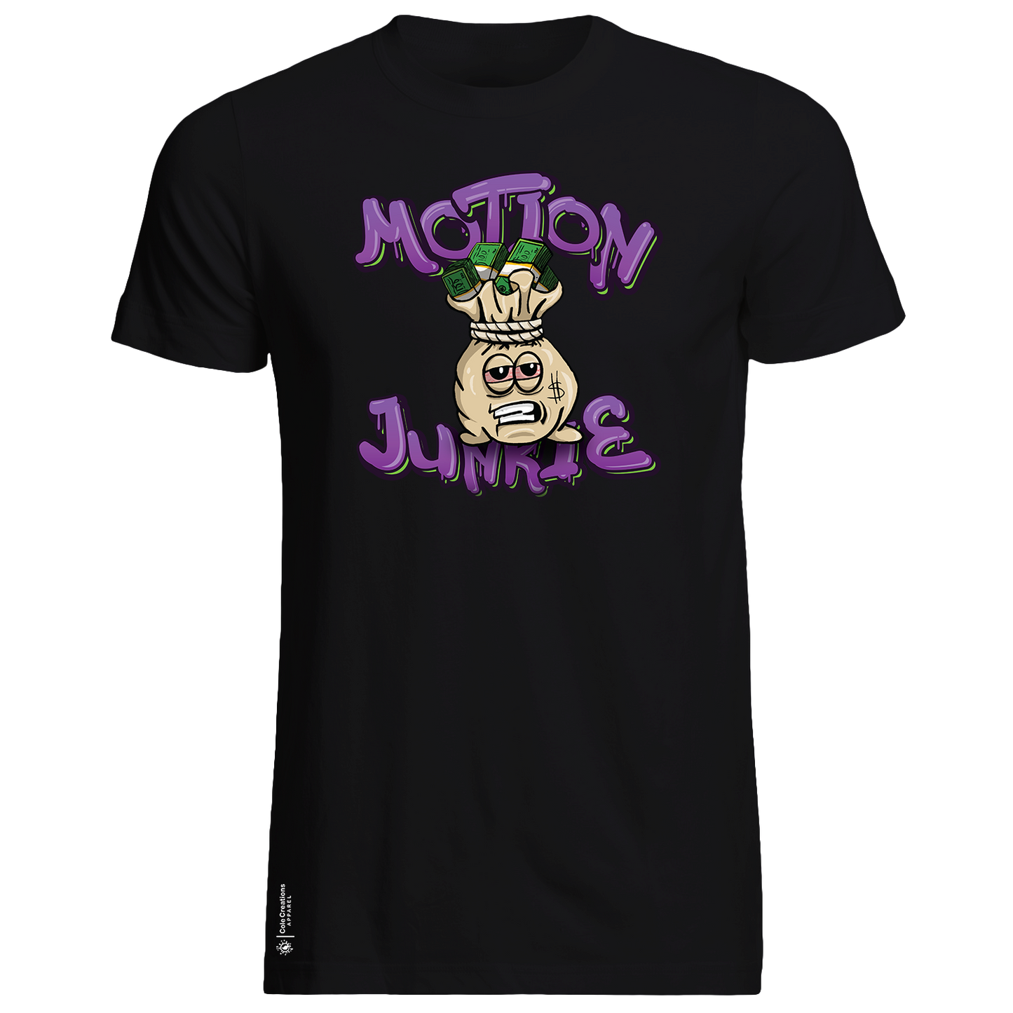 Motion Junkie Money Bag  T-shirt